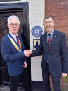 Chairman Joe Murphy and former chairman Andrew Cooper